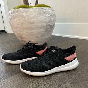 Adidas Cloudfoam Black Pink Sneakers Women’s Size 6